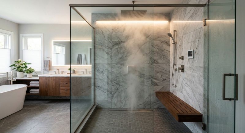 Granite Shower Installation in Collegeville, PA
