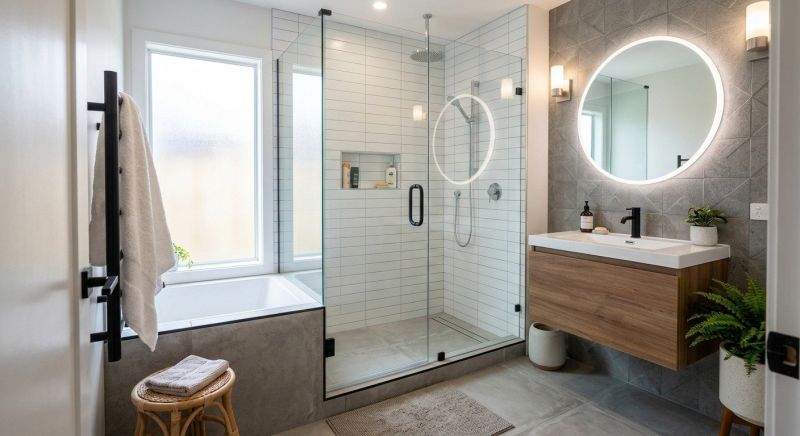 Tub To Shower Conversion in Glenside, PA